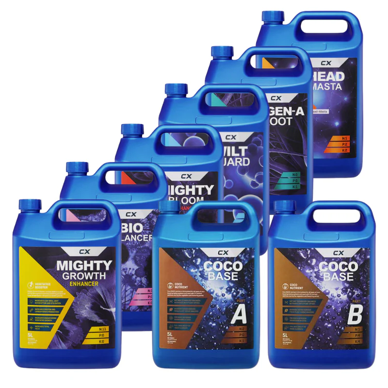 CX Nutrients & Additives - Designed & Manufactured by a New Zealander with 50 plus years experience in Horticulture
